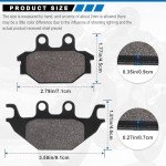 Cyleto Brake Pads for CAN-AM and Kawasaki ATV