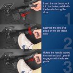 Universal Brake Pedal Lock with Escape Hammer