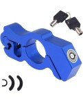 Blue Anti-Theft Security Lock for ATVs and Bikes