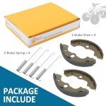 M MATI ATV Brake Shoes for Honda TRX Models