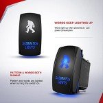 Nilight LED Light Bar Wiring Harness Kit 12V