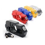 Blue Motorcycle Handlebar Lock for ATVs & Bikes