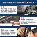 Universal Brake Pedal Lock with Escape Hammer