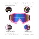 Stylish ATV Motocross Goggles - Anti-Fog & UV Protection