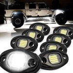 ALIGZ 8 Pod White Rock Lights for ATV UTV