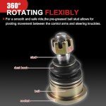 ACROPIX M12x1.25 Left Right Ball Joint Kit Fit for 50cc 70cc 90cc 110cc 125cc 200cc 250cc Quad Dirt Bike ATV Go Kart - Pack of 8