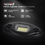 ALIGZ 8 Pod White Rock Lights for ATV UTV