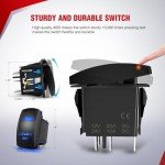 Nilight LED Light Bar Wiring Harness Kit 14AWG