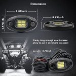 ALIGZ 8 Pod White Rock Lights for ATV UTV