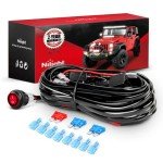 Nilight 16AWG LED Light Bar Wiring Kit