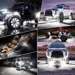 ALIGZ 8 Pod White Rock Lights for ATV UTV