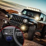 Nilight 16AWG LED Light Bar Wiring Kit 12V