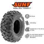 SunF 145/70-6 All-Terrain ATV Tires - Pair