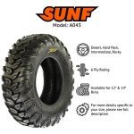 SunF 26x9R12 ATV UTV Tires - Pair of 2