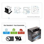Chrome Pro YTX14-BS Rechargeable ATV Battery