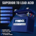 TYKOOL 12V 18Ah Lithium Powersports Battery