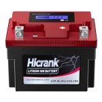 Hicrank 12V Lithium LiFePO4 ATV Battery 3Ah