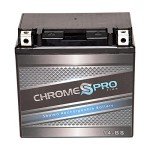Chrome Pro YTX14-BS Rechargeable ATV Battery