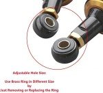 Universal 320mm Rear Air Shocks for ATVs
