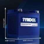 TYKOOL 12V 18Ah Lithium Powersports Battery