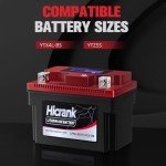Hicrank 12V Lithium LiFePO4 ATV Battery 3Ah
