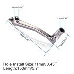 GOOFIT Folding Gear Shift Lever for ATVs