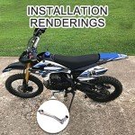 GOOFIT Folding Gear Shift Lever for ATVs