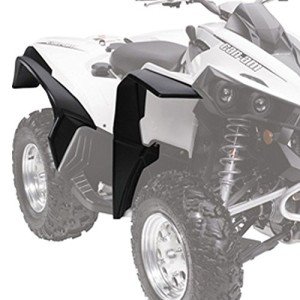 Can-Am ATV Black Over Fender Mudguard Kit