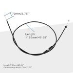 GOOFIT 46.65" Throttle Cable for 150cc/200cc ATV