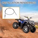 GOOFIT 46.65" Throttle Cable for 150cc/200cc ATV