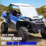 HAKA TOUGH XXL Fender Flares for Can-Am Commander