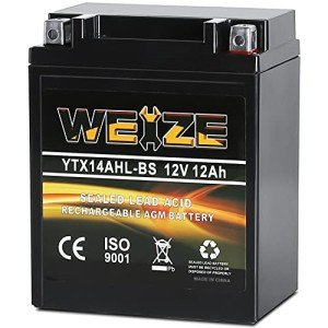 Weize High Performance Sealed Motorcycle Battery