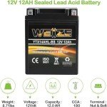 Weize High Performance Sealed Motorcycle Battery