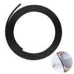 Universal Chrome & Black Door Edge Guards - 16FT