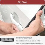 32Ft Universal Rubber Door Edge Guards - Black