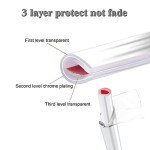 Universal Chrome & Black Door Edge Guards - 16FT
