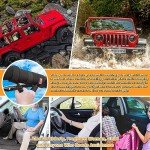 4-Pack Black Roll Bar Grab Handles for Jeeps