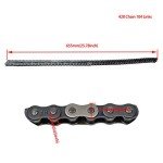 HIAORS 428 Drive Chain with 5 Master Links