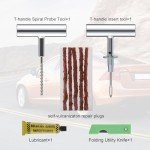 SINGARO 9PC Heavy Duty Tire Repair Kit