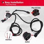 KEMIMOTO Universal UTV ATV Loud Horn Kit