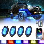 RGB Rock Light Pods for ATVs and UTVs