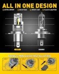 Ultra Bright H4/9003 Halogen Fog Light Bulbs