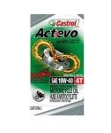Castrol Actevo 4T 10W-40 Motorcycle Oil, 6 Quarts