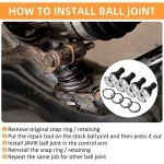 Polaris RZR & Ranger Ball Joint Kit (4 Pcs)