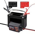 12V 2A Battery Charger for ATVs and More