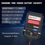 4-Pack Smart 12V Battery Charger Maintainers