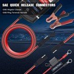 4-Pack Smart 12V Battery Charger Maintainers