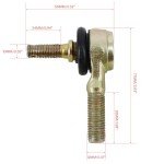10mm x 12mm Hand Tie Rod Ball Joint Left Right Replacement for 110cc 125cc 150cc Scooter Chinese ATV Tao Tao Quad 4 Wheeler Go Kart