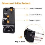 LED Toggle Switch for ATV/UTV Light Bar