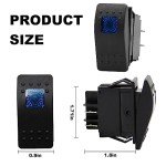 Anxingo 10 Pcs LED Rocker Switches for ATV